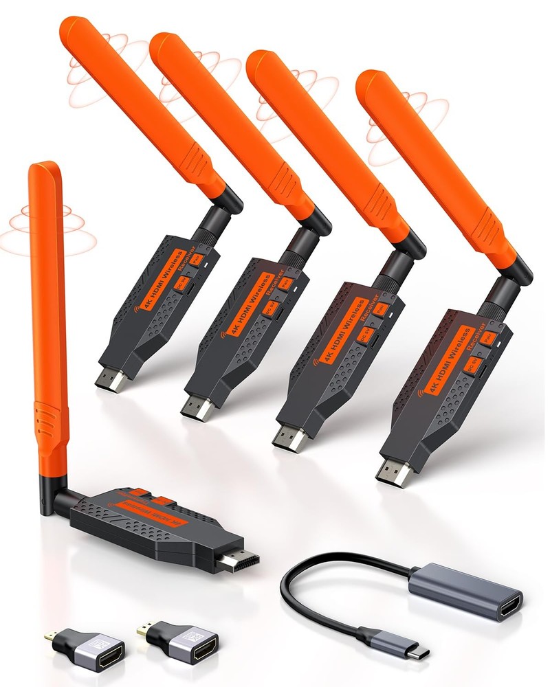 5.8G HDMI Wireless Transmitter 4 Receivers