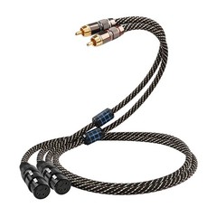 Audiophile 4.92ft Dual RCA Male to Dual XLR Female – HiFi Audio Cable,4N OFC …