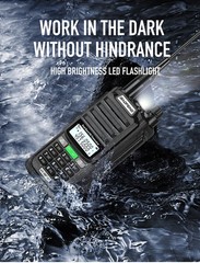 UV-98 PRO Dual Band Two Way Radio IP68 Waterproof 10W Handheld Walkie Talkie