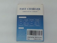 Fast Charging LCD Dual Battery Charger Station Blue CE/FCC/ROHS Camera