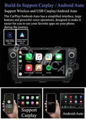 Car Multimedia Player 9in USB FM Head Unit 2+32G Fit For Toyota Prius 2010-2015