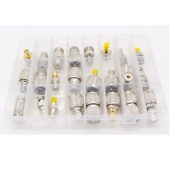 24 Pack UHF Adapter Kits RF Coaxial Connectors SMA To BNC Connector PL259 SO239