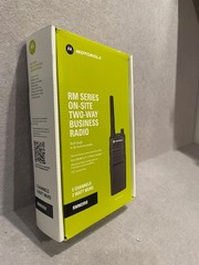 MOTOROLA RMM2050 RM SERIES TWO WAY RADIO BUSINESS NEW OPEN BOX