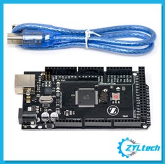 ZYLtech MEGA 2560 R3 Board Atmega16u2/Atmega2560 for Arduino w/ Free USB cable