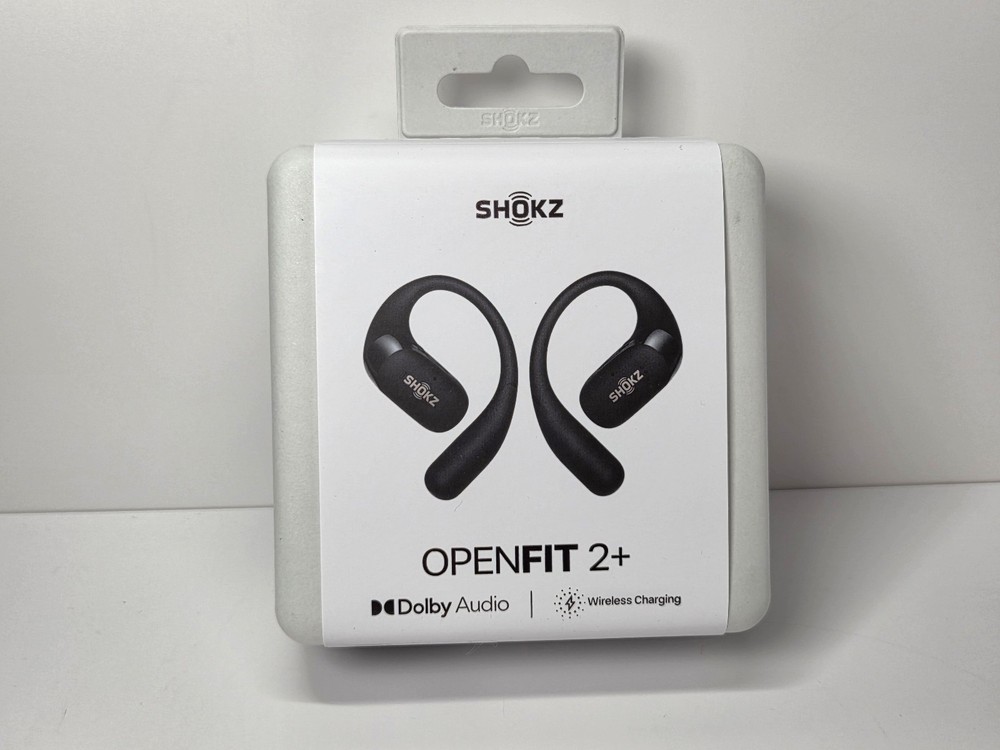 New Shokz OpenFit 2+ Plus Open Ear True Wireless Earbuds – Black – T921