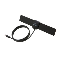 Digital Indoor TV Antenna Black 25 Miles Ultra-Thin Mini HDTV VHF UHF Multi LOT