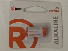 Radioshack PX28A 6V Alkaline 6V 105mAh For 4LR44 A544 I.E.C 4LR44 PX28A V4034PX