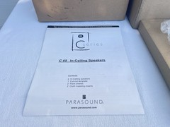 Lot 2-Parasound C 85 v2 & 1- C65 In-Wall or In-Ceiling Loudspeakers