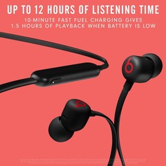 Beats Flex by Dr. Dre Wireless Headphones – Black – A2295 MYMC2LL/A