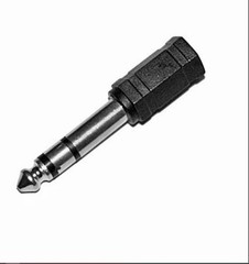 3.5mm 1/8″ Female To 6.5mm 1/4″ Male Jack Stereo Headphone Adapter Male Plug
