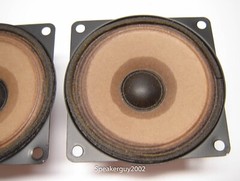 Pair of ITT 4″ Speakers – LP 100/19/105 FP – 4 Ohm