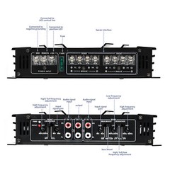 5800W Watt 4 Channel Car Truck Amplifier Stereo Audio Amp Speaker System I6Z3
