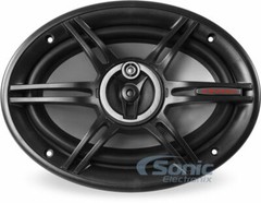 2) Crunch 300W 6.5″ 2-Way Coaxial Speakers + 2) 400W 6×9″ 3-Way Car Speakers