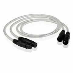 QED 99.9998% Silver plated HiFi XLR Cable Hi End XLR Male to XLR FeMale XLR Wire