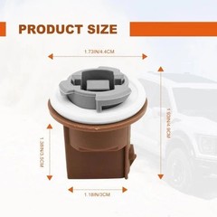 2 Pack Turn Signal Light Socket Compatible with Parking Signals Light Sockets Bu