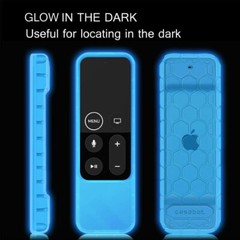 USA Shock Proof Silicone Case Cover for Apple TV (4th Gen) Siri Remote Control