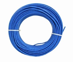 250-ft 24 CAT 5e 4 Plenum Blue Data Cable Coil