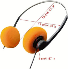 Retro Over-Ear Headphone,Vintage Feelings Underwire Headphones,Retro Lightweight
