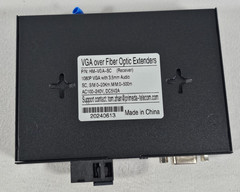 1080p VGA Fiber Extender SC Stereo 3.5mm Jack Up to 20km Single-Mode 500m Multi