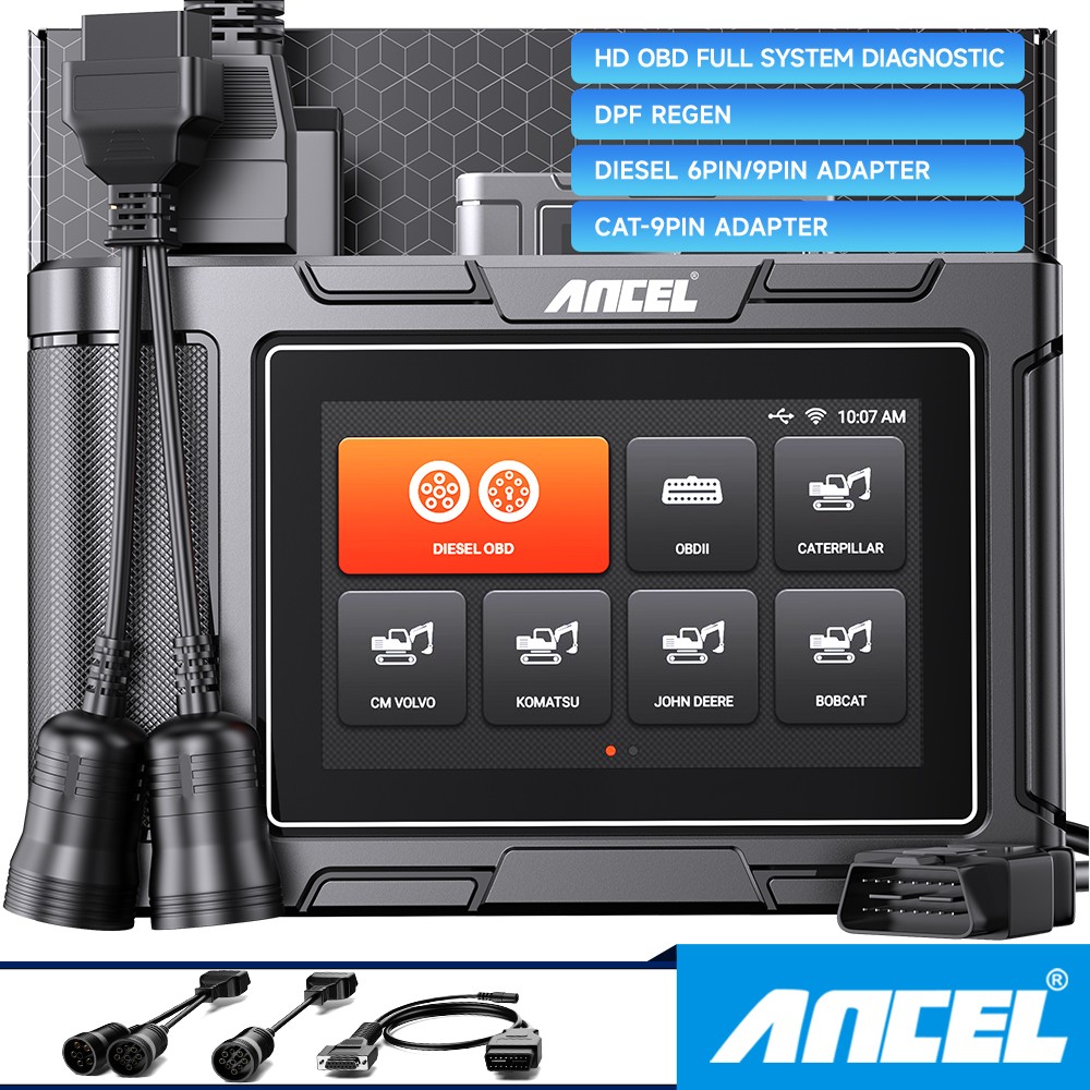 Construction Machinery Heavy Duty Truck OBD Scanner Diagnostic for CAT John Deer