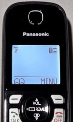 Panasonic KX-TGD810B Cordless Phone Advanced Call Block 1 Handset Bilingual ID