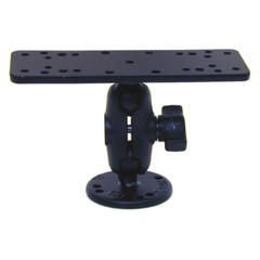 RAM Mount Marine B-Ball 6.25 x 2 inch Plate Short Screw Down Mount RAM-B-111U-A