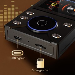 Pocket-Sized Hi-Fi 50-Hour Lossless Sound 32 GB TF Card Expansion Music Player