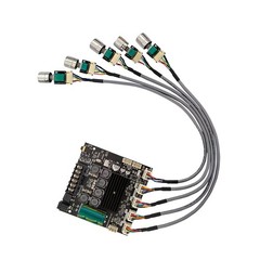 1Pc 4~8Ω Power Amplifier Board Module 2.1 Channel 50W*2+100W Bluetooth aa