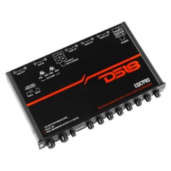 DS18 EQX7PRO Car Stereo Equalizer/Crossover High Volt 7-Band Auto Turn On