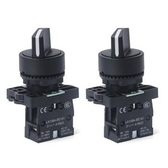 22MM 2 Position Selector Switch – 1NO – 2 Position Maintained
