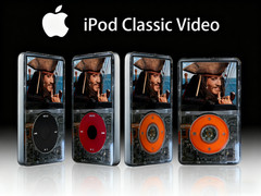 New Modded Apple iPod Classic 5th 6th 7th Generation 80GB 256GB 512G SSD 2000mAh