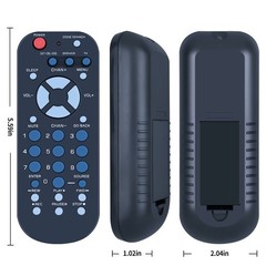 Universal Remote Control RCR503BZ For RCA TV VCR DVD RCR503BR RCR503BE