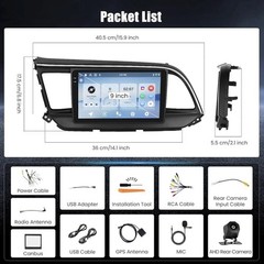 Car Stereo Radio 2019-2020 Hyundai Elantra Android 15 9” Touchscreen GPS