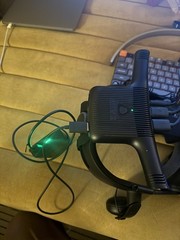 HTC Vive Virtual Reality Headset 1st Gen, Deluxe Strap, Vive Wireless Adapter