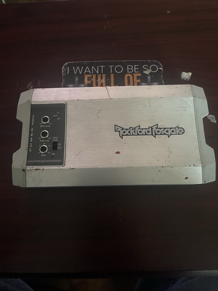 Rockford Fosgate R500-1D 1-Channel Car Amplifier