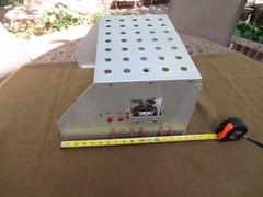 VINTAGE HAM RADIO HOME BREW DEVICE COOLING ENCLOSURE W/FAN