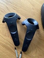 HTC Vive Virtual Reality Headset 1st Gen, Deluxe Strap, Vive Wireless Adapter