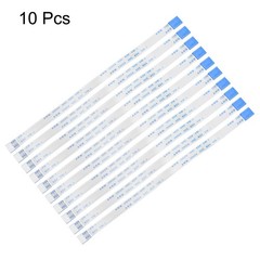 Flexible Flat Cable, 12 Pins 0.5mm Pitch 150mm FPC FFC Ribbon Cable 10Pcs(B Type