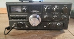 Kenwood TS-520SE HF SSB Transceiver Ham Radio Base + Kenwood MC-50 MIC Tested ✔️