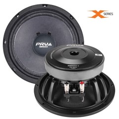 4x PRV Audio 8MR600X-4 Car Audio Midrange 8″ Speakers 600w 4 Ohms 98dB X Series