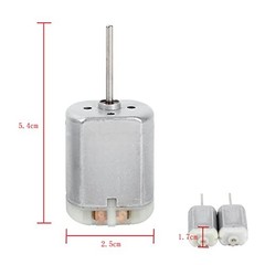 1 Pair 22mm Door Lock Actuator Motor – 12V DC Car D Flat Shaft Door Lock