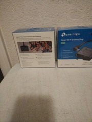 TP-Link Tapo Smart Wi-Fi Outdoor Plugs w/ Matter PW25 Google Alexa (2). B