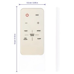 Replace Remote for Midea Toshiba Magnavox Air Conditioner RG15A(B)/E RG15A1(B)/E