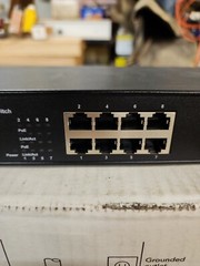 Niveo 8-Port 10/100/1000m & 2-Port 100/1000m Ethernet Switch – Used NGSE8H