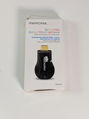 Memorex MWD38B Wi-Fi HDMI Screen Mirroring Device Stream and Mirror to TV Used