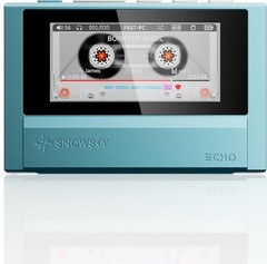 FiiO Echo Retro Hi-Res Portable DAP, Dual DAC, Bluetooth, 4.4mm outp (Sky Blue)