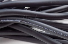 Monster supervideo Cable CHOOSE 1M to 4M LENGTH S-Video, HD, SVHS, Hi-8, ED Beta
