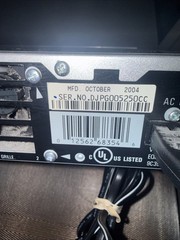 Pioneer DVR-520-H-S DVD Recorder with 80GB Hard Drive HDD NO REMOTE TESTED WORK