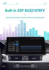 Android 12 8Core 8+128GB Autoradio 10.33″ GPS Navi Carplay 4G BT für BMW E60 CCC