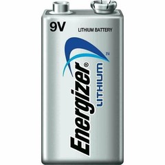 Energizer Ultimate Lithium Battery 9V 2 Pack (L522BP-2) EXP 2030
